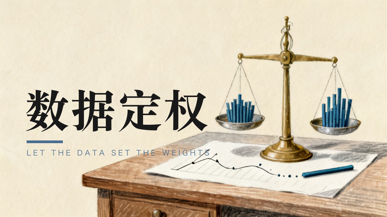 CRITIC 客观赋权:它在奖励什么,什么时候会悄悄失效